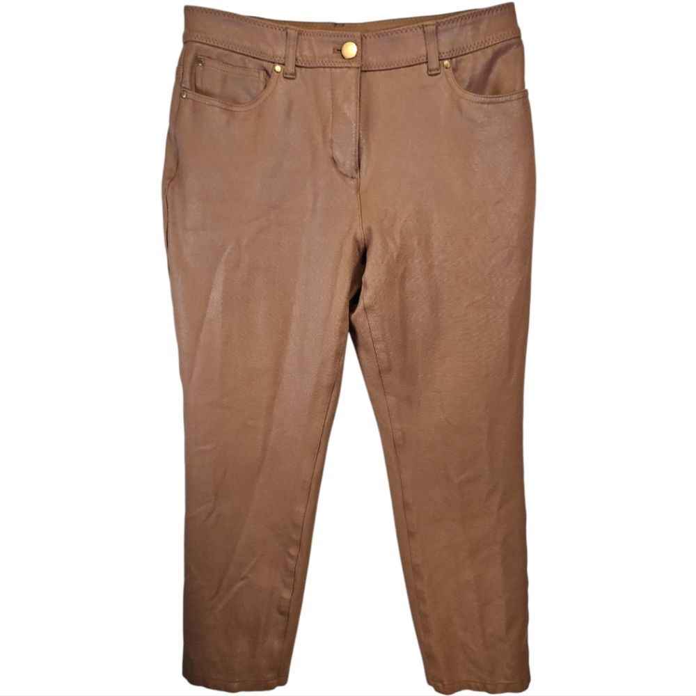 Chico's Classic Tan Cropped Pants